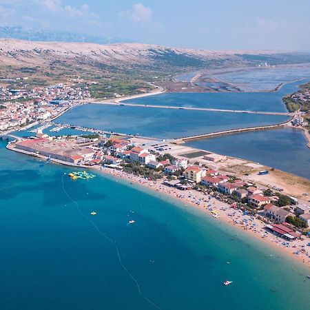 Seaside Apartments With A Swimming Pool Pag - 6412 Pag Town Bagian luar foto