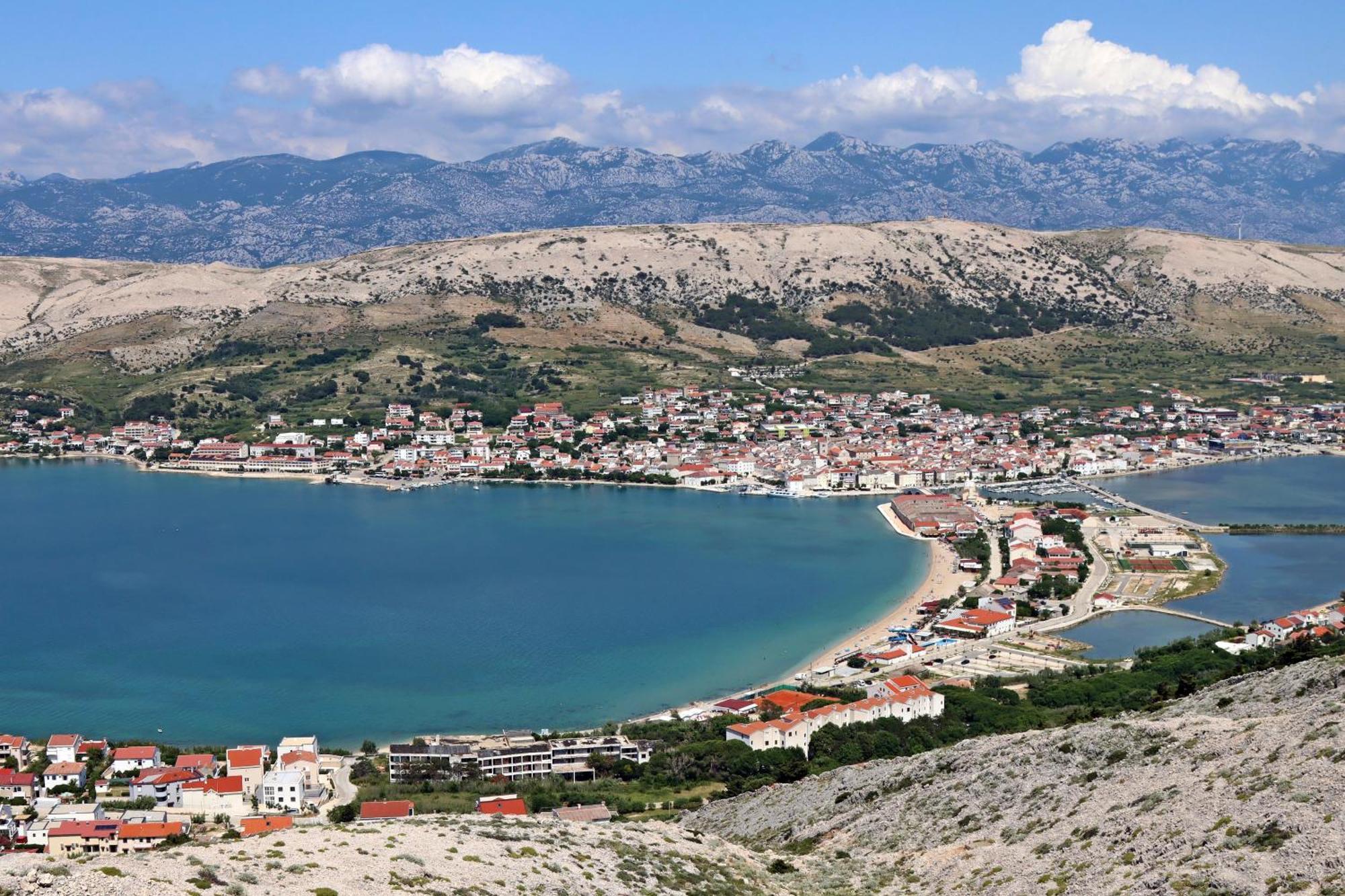 Seaside Apartments With A Swimming Pool Pag - 6412 Pag Town Bagian luar foto