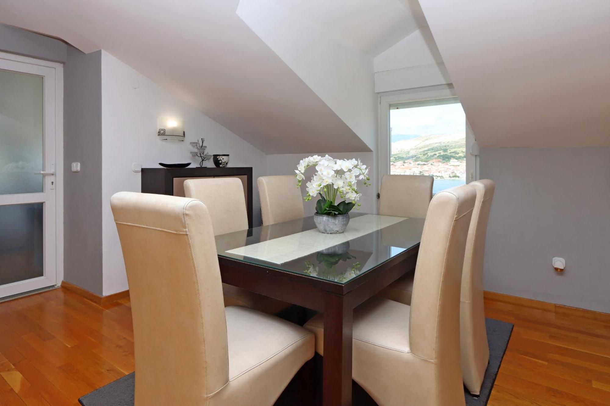 Seaside Apartments With A Swimming Pool Pag - 6412 Pag Town Bagian luar foto